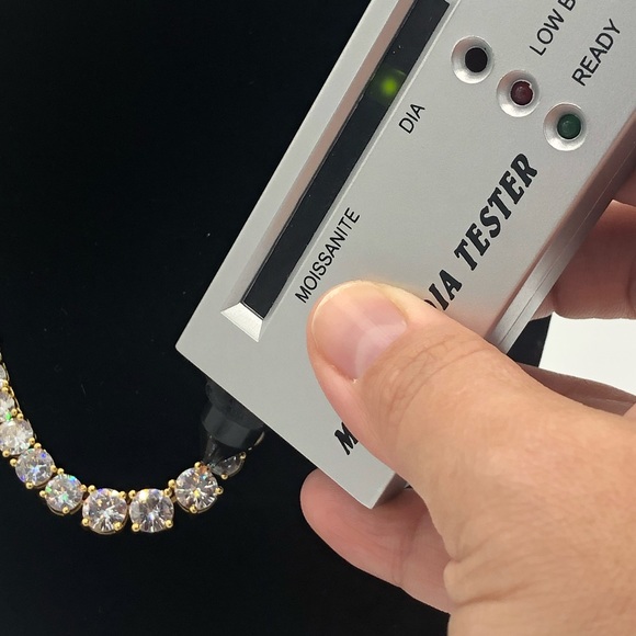 20ct Gradient Tennis Necklace - Picture 9 of 14